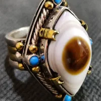 انگشتر سه پوست کهنه آس و کلکسیونی