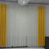 پرده سالم عرض ۳ ارتفاع ۲ونیم