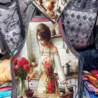 طرحهای متنوع وبه روز پیشبند اشپزخانه ودستگیره