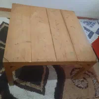 میز کرسی چوب گردو سالم