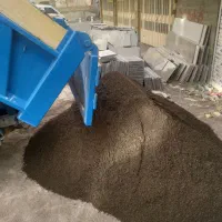 شن ماسه مخلوط سیمان گراویه نخودی بادومی۱۶۰۰