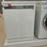 ظرفشویی ویترینی  سالدا دوو رنگ سفید و استیل