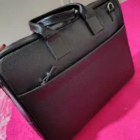 کیف اداری چرم ۲دسته همراه بند