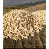 ماسه سنگ آجر  بادامی قلو پوکه