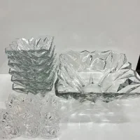 سرویس میوه خوری آجیل خوری و نمک پاش ام کو