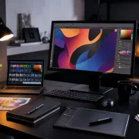 انجام کارهای گرافیکی و تایپ