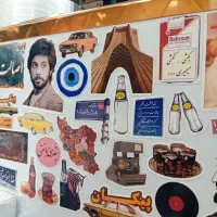 انواع استیکر نوستالژی کلاسیک فانتزی انیمیشن انیمه