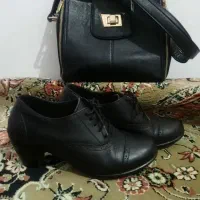 کیف و کفش مجلسی چرم شیفر