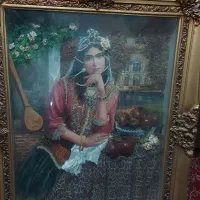 تابلوی سه بعدی کار دست به همراه قاب