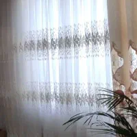 پرده پذیرایی و اتاق خواب