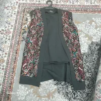 مانتو شلوار شومیز  سرافن