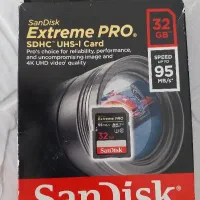 مموری ۳۲ گیگ UHD 4K SanDisK گارانتی مادام‌العمر