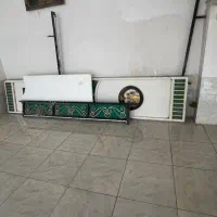 درب حیاط ۳تایی بازشو