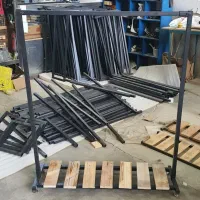 رگال استندگل آویزنظم دهنده چوب رخت اویز چهارپایه