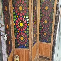 پارتیشن پاراوان مولتی ویترای گردویی معارف وند