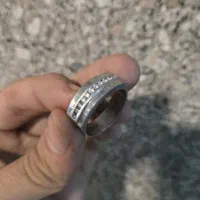 انگشتر پلاتین مردانه بدون اجرت