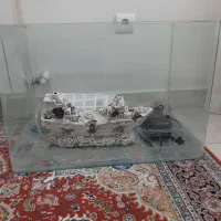 آکواریوم با تمام وسایل کامل