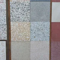 موزاییک ساده حیاطی پرسی پلیمری