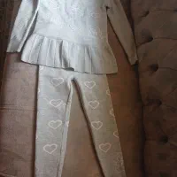 بلوز و شلوار بافت دخترانه