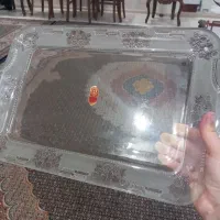 سینی بلور شیشه ای