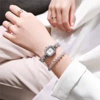 ساعت فول نگین زنانه نو