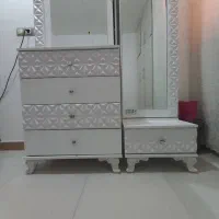 آینه قدی و میزآرایشی دراور