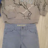 بلوز شورتک کلاه سویشرت