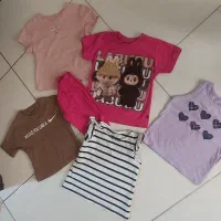 لباس دخترانه.لباس بچگانه.تیشرت شلوارک