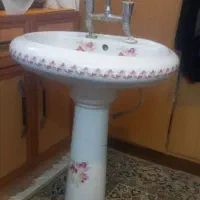 روشویی سالم کارکرده  همراه باشیرالات