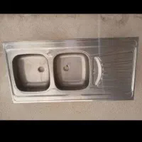 سینک روکار دو لگن