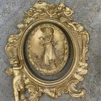 تابلو برجسته پتینه ایتالیایی