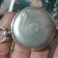 ساعت جیبی تمام نقره انگشتر شکسته عیار۹۵ ۳۱۰ فوری
