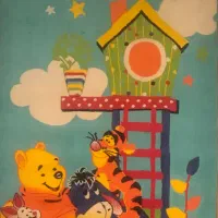 فرش کودک ۴ متری