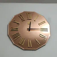 ساعت دیواری آینه ای