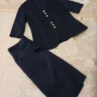 کت و دامن سورمه ای نو ترک