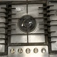 گاز پنج شعله استیل  ( توکار)