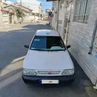 پراید سفید مدل 88 فرمون هیدرولیک ترمز ABS