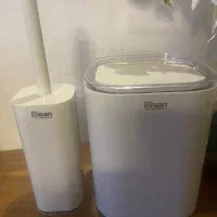 سطل آشغال و فرچه
