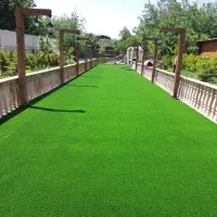 فروش انواع فنس برگی و چمن / متراژ پایین و طاقه ای