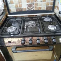 گاز پنج شعله فرنما درب شیشه ایی