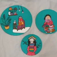 سفال|تابلو، نقاشی، عکس|شیروان (خراسان), |دیوار