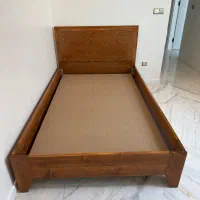 تخت یه نفره چوبی