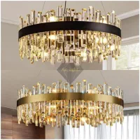 لوستر الماس.مدلهای کریستالی دایره کد۶۸۳۴. AC light