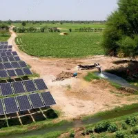 چاه آب خورشیدی بدون تعویض پمپ پنل خورشیدی