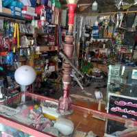 قلیان تنه گردوپایه دوسیب