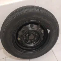 رینگ و لاستیک فابریک تیبا نو صفر گلدستون 175/70R13