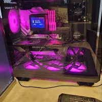 سیستم گیمینگ کارت گرافیک RTX3080 و رم 32 گیگ