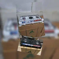 سه شعله ای گاز اجاق گاز رومیزی نو ،،آکبند