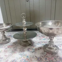 ظرف میوه و شیرینی و آجیل خوری استیل