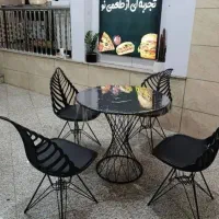 میز صندلی گلبرگی